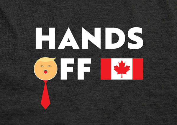 Hands Off - Women's T-Shirt - Made in Canada
