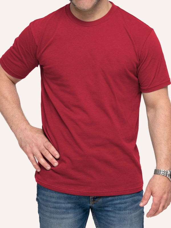 Canadian Men's/Unisex T-Shirt (Blank) - 100% Ring Spun Cotton - Made in Canada
