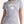 Woman wearing light grey ladies t-shirt with Canada 1867 graphic and maple leaf - Made in Canada by Choose Canadian Apparel Co