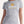 Woman wearing light grey t-shirt with poutine it's what's for dinner graphic - Made in Canada by Choose Canadian Apparel Co