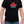 Man wearing black unisex t-shirt with Canada Strong slogan and red maple leaf - Made in Canada by Choose Canadian Apparel Co