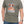 Sage green organic Men's T-shirt with Cow and Pitchfork image and Farmers Grow Communities slogan - Made in Canada by Choose Canadian Apparel Co