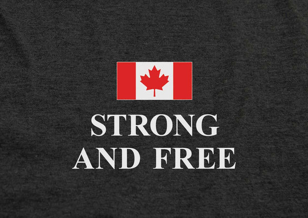 Strong And Free - Women's T-Shirt - Made in Canada