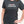 Woman wearing Gray t-shirt with red heart maple leaf and choose canadian slogan - Made in Canada by Choose Canadian Apparel Co
