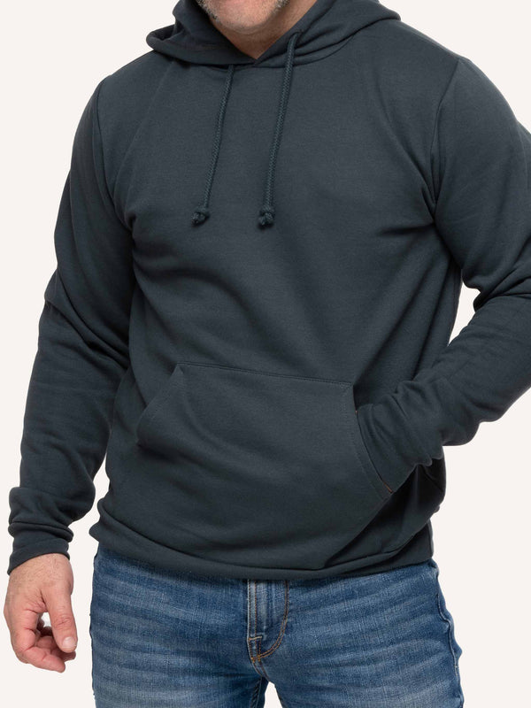 Gray Hooded sweatshirt - Made in Canada by Choose Canadian Apparel Co