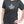 woman wearing grey t-shirt with maple leaf shaped montage of Canadian symbols - Made in Canada by Choose Canadian Apparel Co