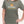Woman wearing green t-shirt with poutine it's what's for dinner slogan - Made in Canada by Choose Canadian Apparel Co