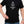 Man wearing black t-shirt with Keep Calm and Carney On slogan - Made in Canada by Choose Canadian Apparel Co