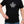 Man wearing black t-shirt with maple leaf shaped montage of Canadian symbols - Made in Canada by Choose Canadian Apparel Co