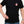 Man wearing black t-shirt with canada flag within maple leaf - Made in Canada by Choose Canadian Apparel Co