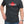 Man wearing grey t-shirt with Maple Leaf and vertical white lines - Made in Canada by Choose Canadian Apparel Co