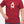 Man wearing red t-shirt with Canada Flag inside Maple Leaf shape - Made in Canada by Choose Canadian Apparel Co
