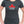 Woman wearing grey tshirt with red Canada Strong maple leaf logo - Made in Canada by Choose Canadian Apparel Co